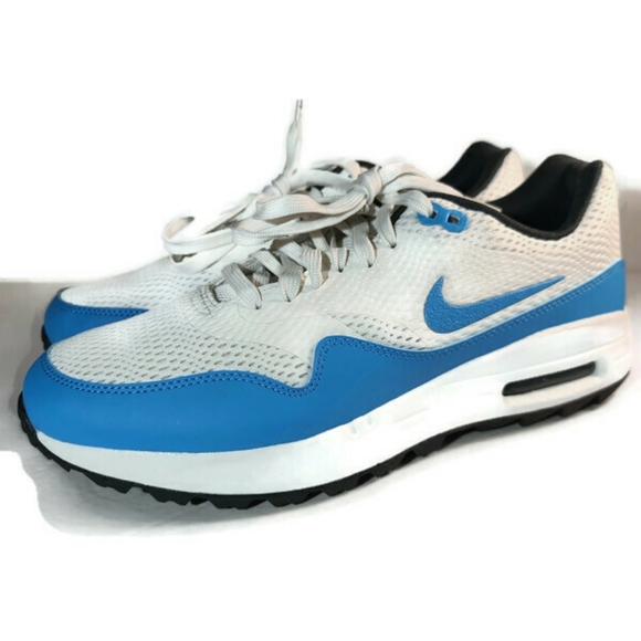 Nike Shoes Nike Air Max Golf Shoes White University Blue Ci Poshmark